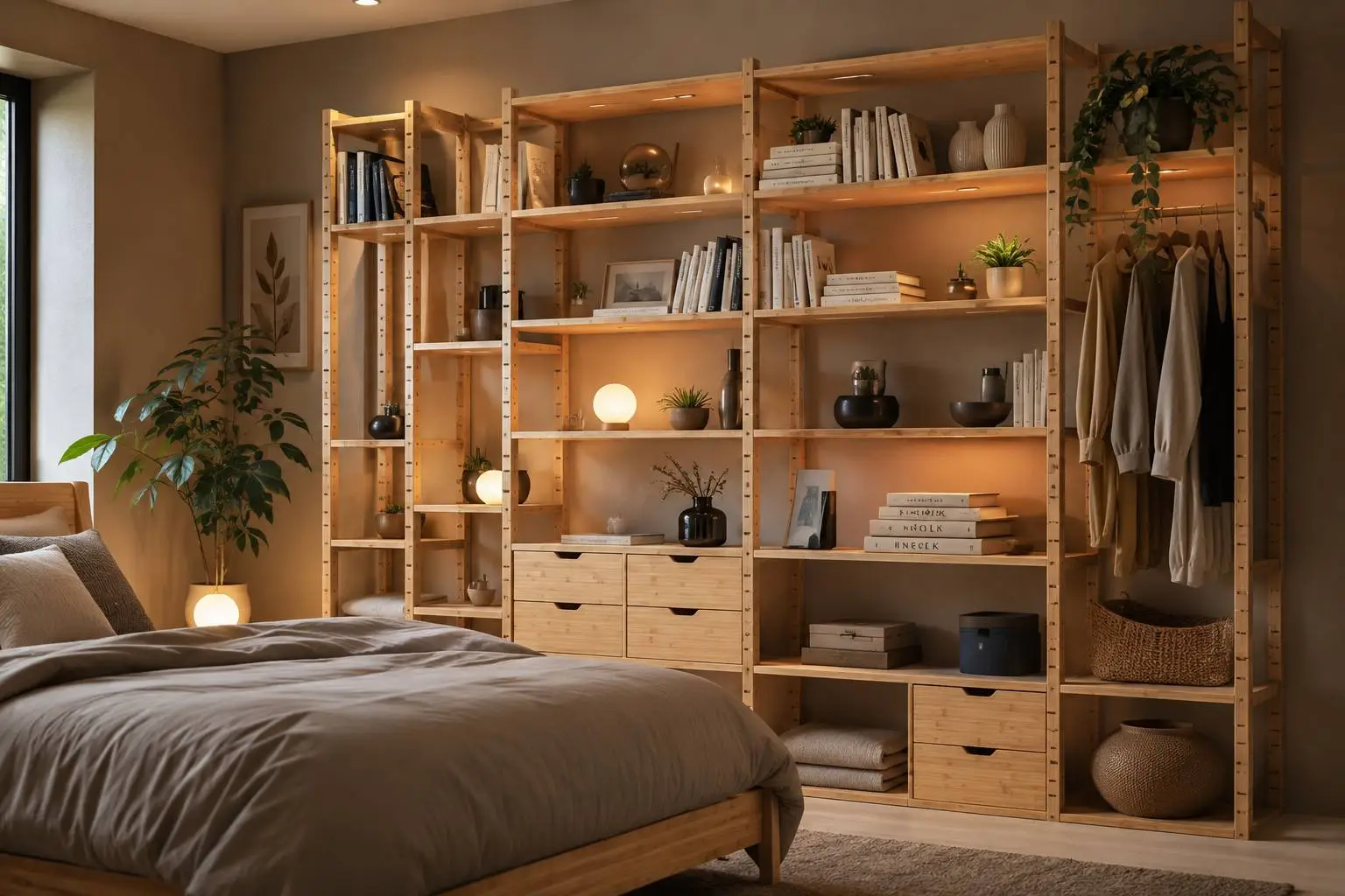 Comment trouver la bonne bibliothèque pour une chambre adulte élégante ?