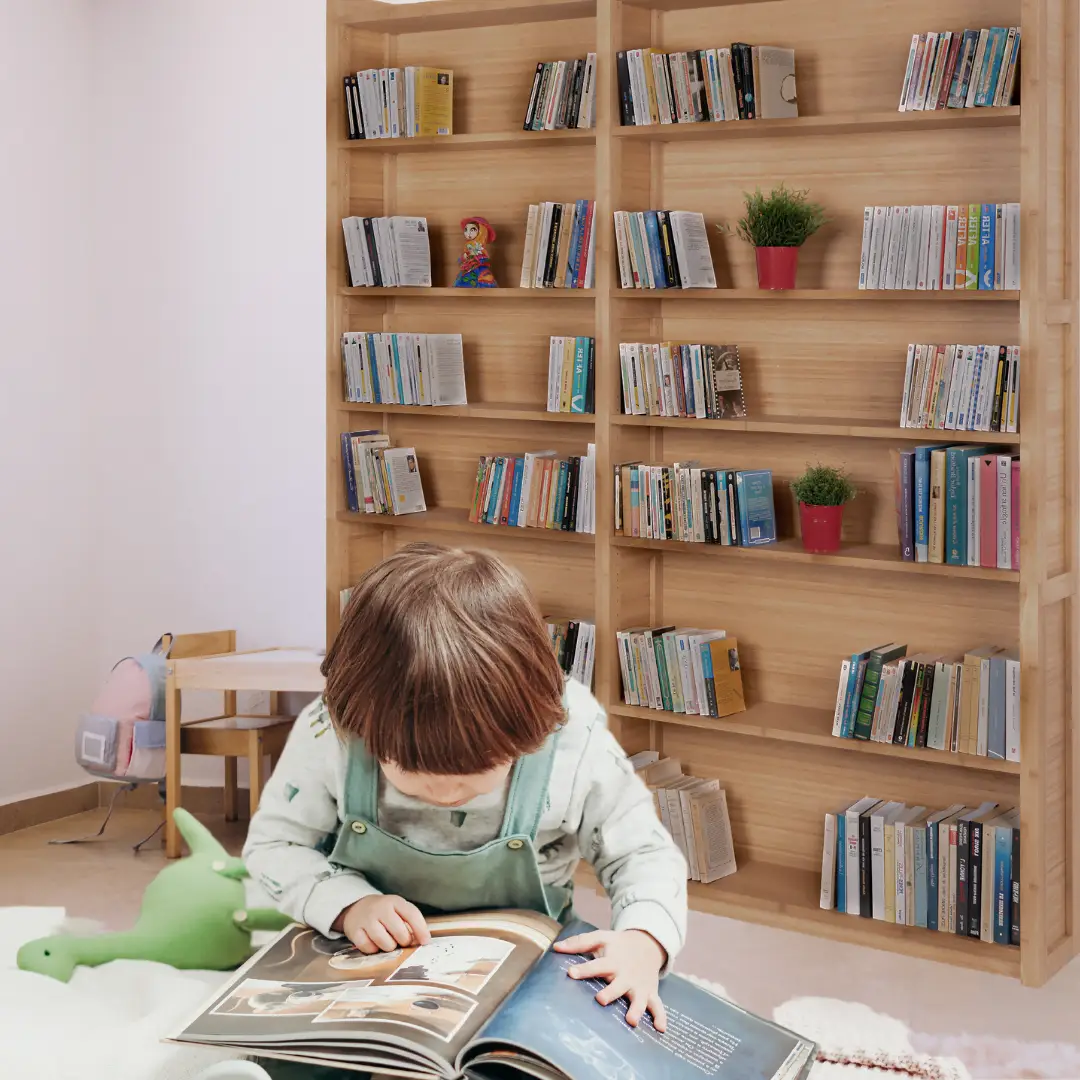 Quelle bibliothèque pour une chambre fonctionnelle et cosy ?