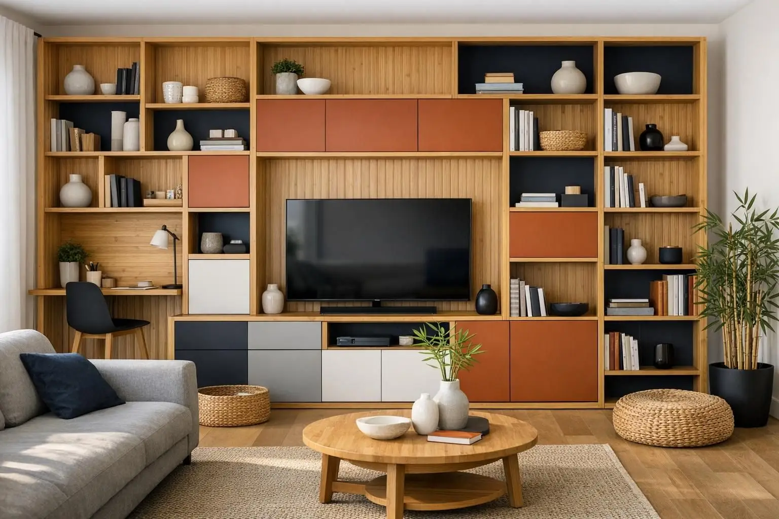 Bibliothèque modulable design : idées pour un intérieur moderne
